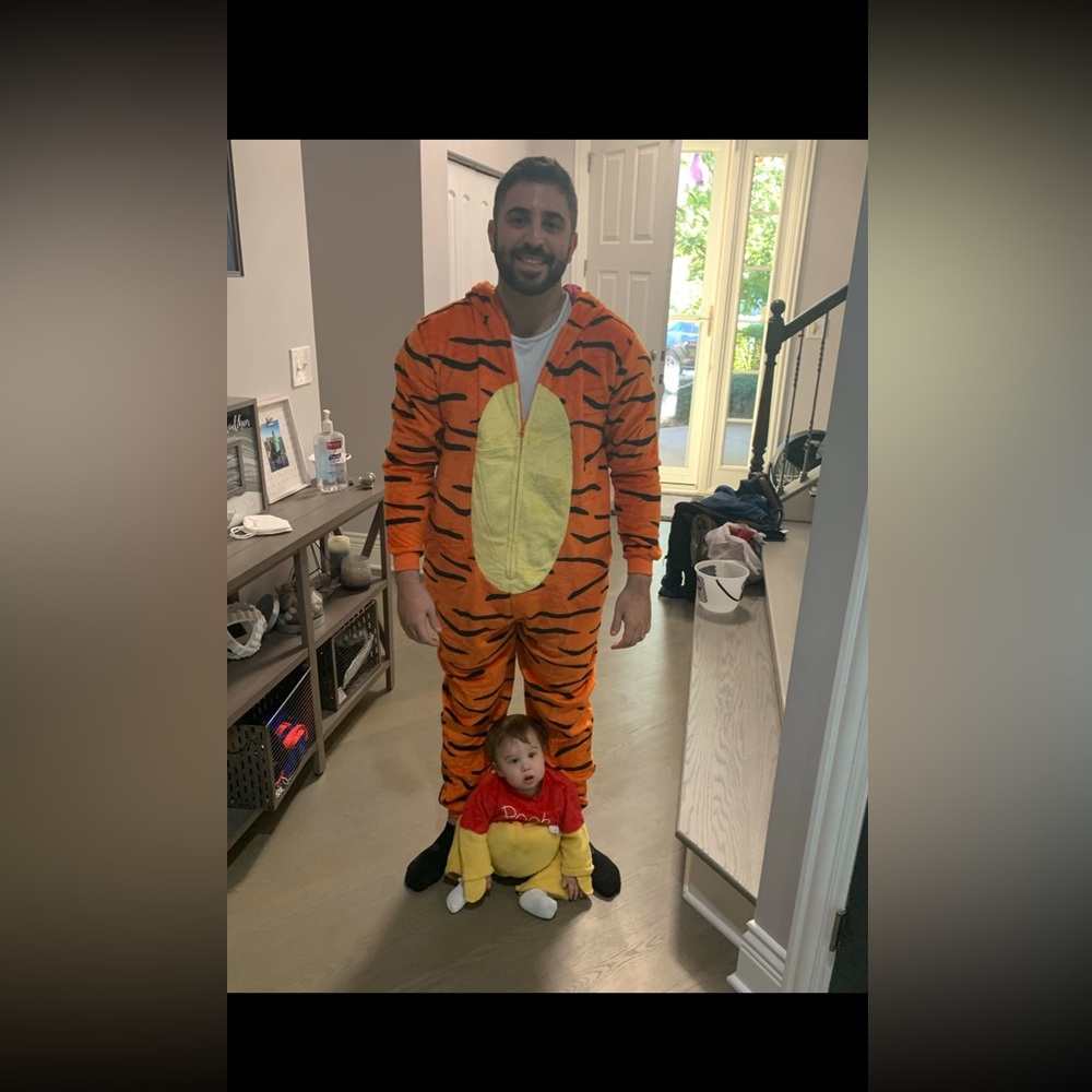 Men’s large tiger costume